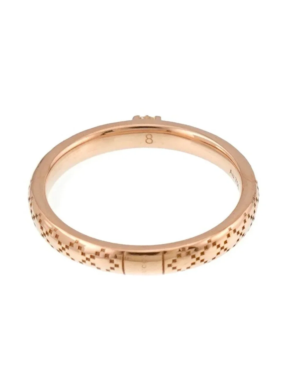 Gucci Diamantissima Diamond Ring 18K Pink Gold